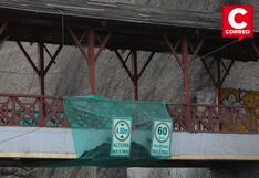 Barranco: Puente Bajada de Baños cerrado tras choque de vehículo pesado