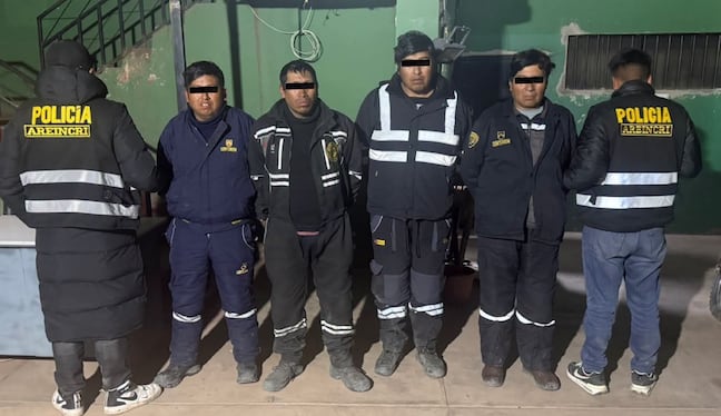 Puno: desarticulan presunta banda criminal involucrada en robo de oro y dinero de una planta.minera