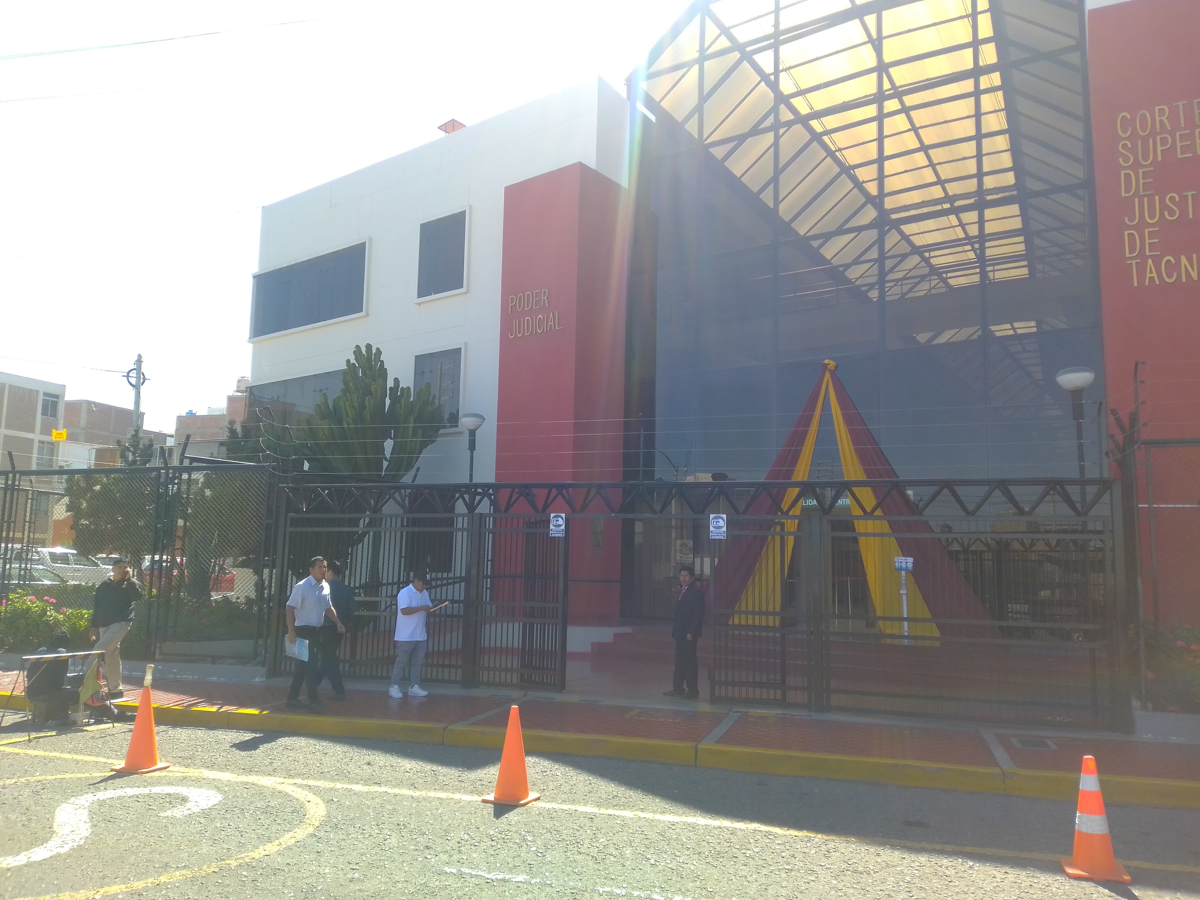 En la Corte Superior de Justicia de Tacna se le dicto nueve años de prisión efectiva. (Foto: Adrian Apaza)