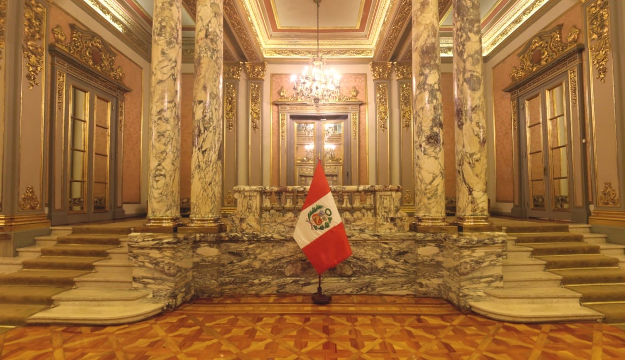 Los partidos definieron a sus candidatos a la Presidencia. (Foto: Captura de Recorrido Virtual 360°/ www.presidencia.gob.pe)