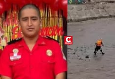 PNP y bomberos amplían operativo para hallar a policía desaparecido en el río Rímac