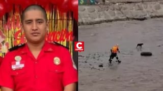 PNP y bomberos amplían operativo para hallar a policía desaparecido en el río Rímac