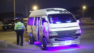 Villa El Salvador: Sicario mata a chofer de combi frente a pasajeros por negarse a extorsión