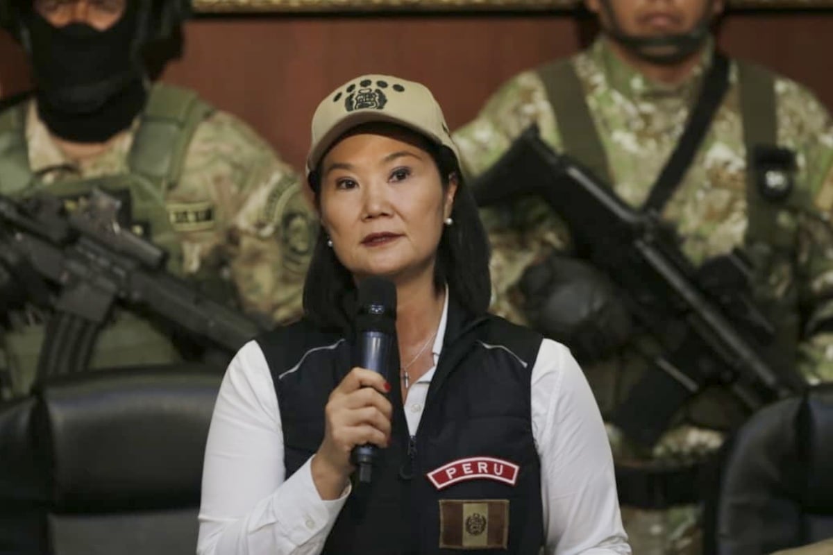 Keiko Fujimori pide al Congreso definir de qué lado está en la lucha contra la delincuencia. (Foto: Cesar Bueno / @photo.gec)