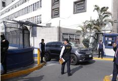 Presidenta Dina Boluarte se retiró de Fiscalía tras asistir por el caso “Cofre”