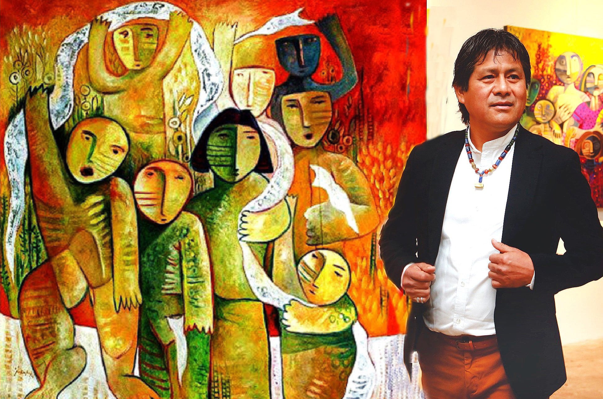Artista plástico celebra sus 32 años de vida pictórica.