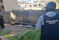 Hallan cuerpo calcinado en el parque Selva Alegre de Arequipa