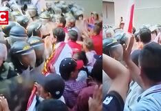 Marcha de CGTP: Trabajadores intentaron llegar hasta el Congreso y Palacio de Gobierno