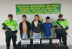 La Libertad: Detienen a tres personas con arma y explosivos