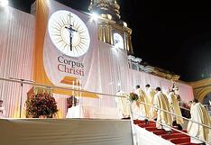 Arequipa: Demostraron su fe ante “La Moratilla” en Corpus Christi