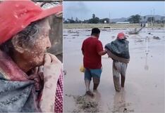 Nasca: adulta mayor casi es arrastrada tras desborde del río Tierras Blancas