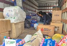 Ica: trasladan cinco toneladas de ayuda para la Amazonía afectada por incendios forestales