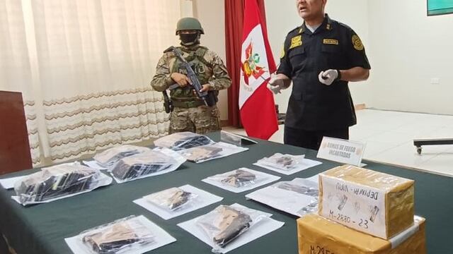 La Libertad: En solo ocho días la PNP incautó 15 armas de fuego