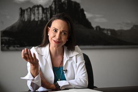 María Corina Machado salió de Venezuela en barco para llegar a Oslo