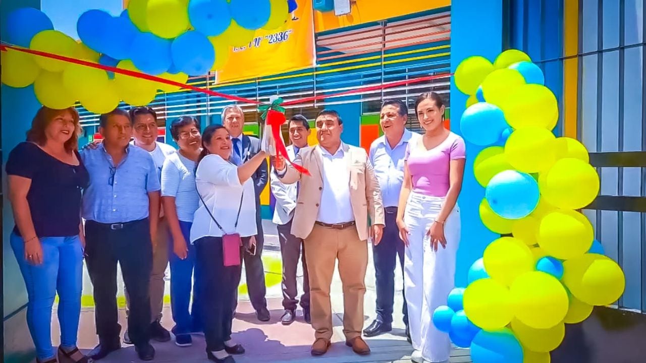 Se trata de la Institución Educativa Inicial N°2336 del sector 4 Suyos. Son 70 alumnos los beneficiados.