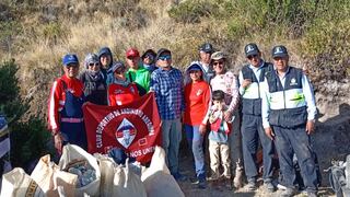 Volcán Misti: Andinistas recolectan la basura que dejan visitantes (VIDEO)
