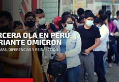 Ómicron en Perú: ¿cuáles son sus síntomas y en qué se diferencia de otras variantes de la COVID-19?