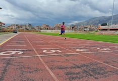 Pista atlética en estadio Huancayo en pausa indefinida