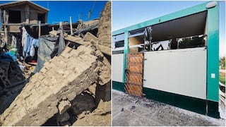Sismo de 6.1 en Ica dejó colegios con fuertes daños y colapsan paredes de viviendas