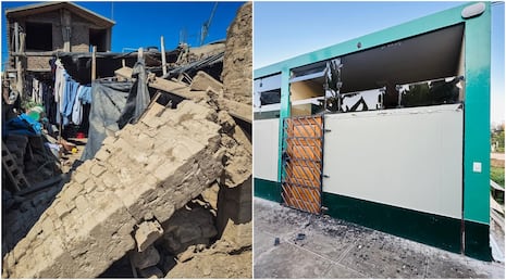 Sismo de 6.1 en Ica dejó colegios con fuertes daños y colapsan paredes de viviendas