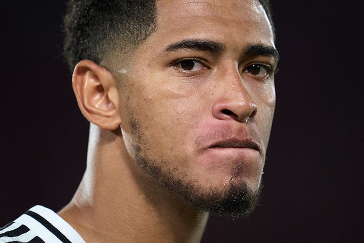 El volante inglés alcanzó el récord tras participar con Inglaterra ante Croacia en el Mundial 2026. El jugador del Real Madrid ya suma cuatro grandes competiciones internacionales con apenas 22 años. (Foto: Getty Images)