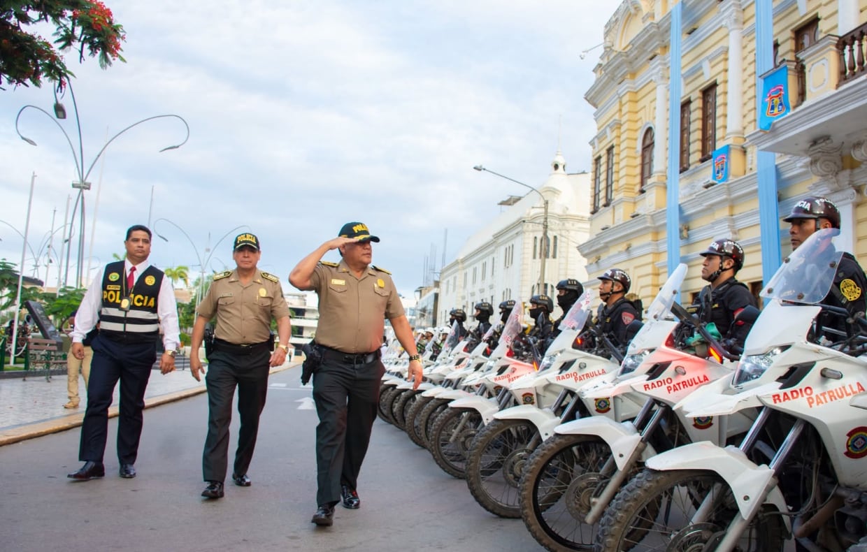 General PNP Bolaños dio balance de intervenciones.