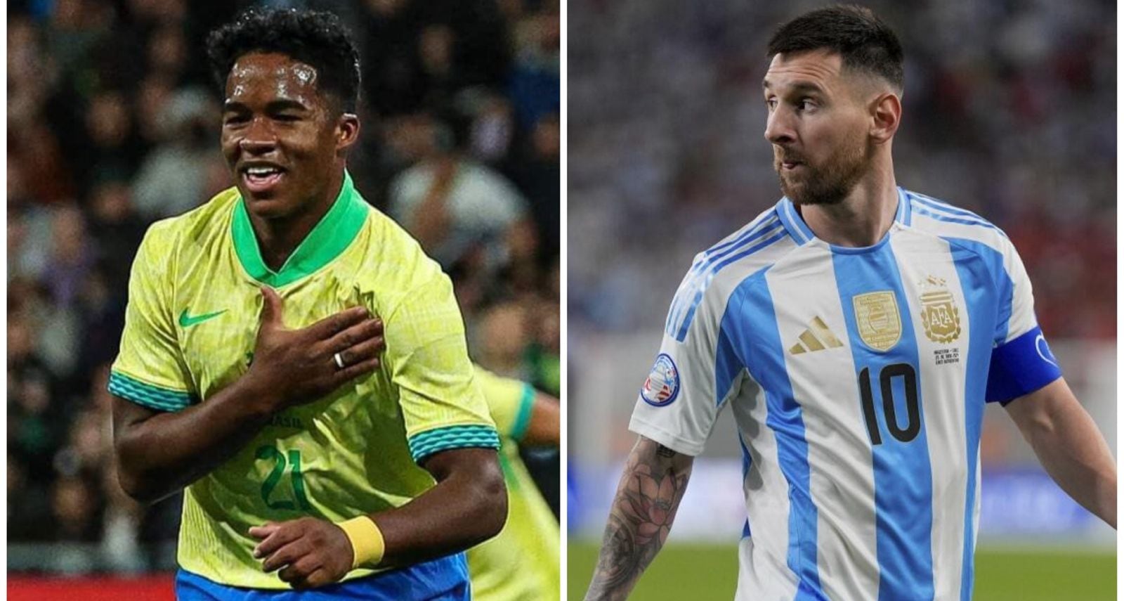Endrick y Lionel Messi a la cabeza: las figuras que vienen y que se van con el Mundial 2026. (Foto: EFE)