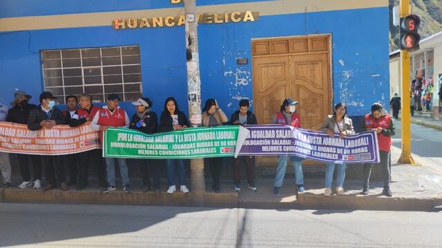 Abogados de defensa pública inician huelga indefinida en Huancavelica