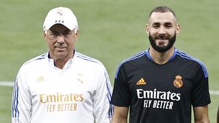 Real Madrid: Benzema jugará contra Atlético de Madrid, anunció Carlo Ancelotti