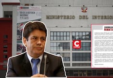 Mininter advierte que nueva ley del Ministerio Público beneficiaría al crimen organizado