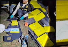 Policía decomisa 83 kilos de cocaína e incauta tres camionetas en operativo en Huamanga