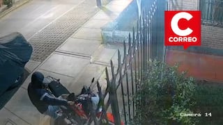 Ica: encapuchado roba moto en segundos pese a cámaras de vigilancia en urbanización San Antonio