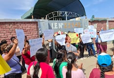 Ica: padres protestan en Parcona contra posible traslado de escolares de la I.E. N° 22542
