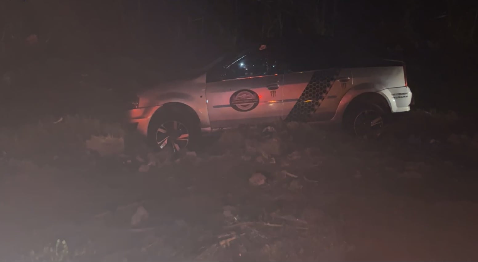 Atentado se registró cuando transitaba por la carretera Panamericana Norte, en la provincia de Virú. (Foto: Radio Ke Buena TV y Redes)