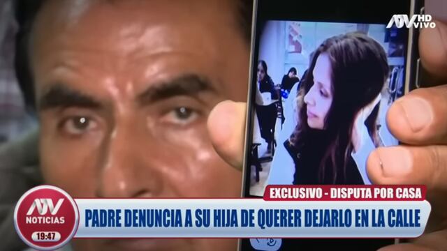 Padre denuncia a su hija de querer quitarle su casa en La Victoria: “Me está matando en vida”