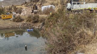 Jauja: trabajos de desfogue de laguna Tragadero se paralizan por falta de combustible