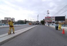 Piura: Realizan limpieza en puente Sánchez Cerro y anuncian parchado con concreto