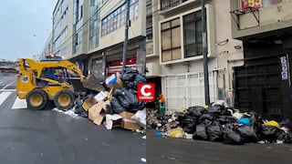 Centro de Lima: operativo de limpieza retira 100 toneladas de residuos en Mesa Redonda tras Nochebuena