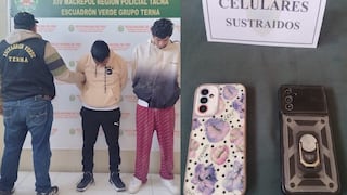 Tacna: Policías se mimetizan como pasajeros de bus para atrapar a ladrones
