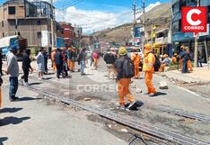 La Oroya: Paro en Carretera Central deja una herida tras ataque a bus