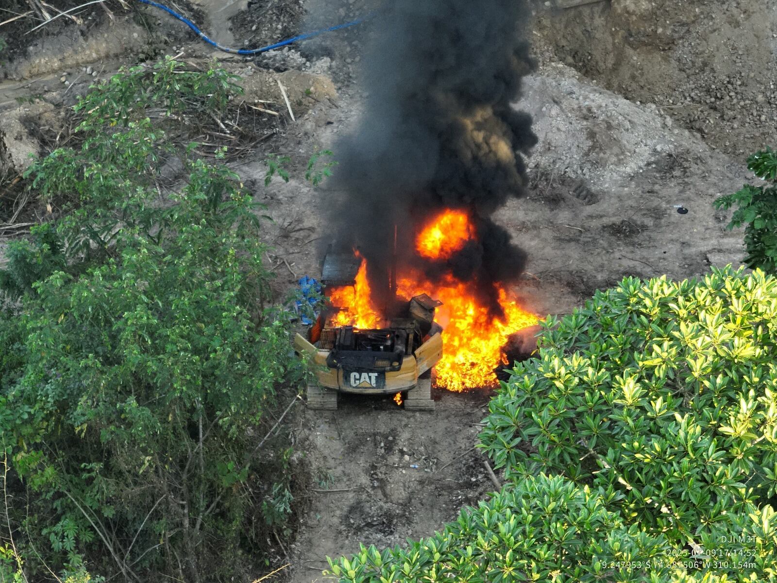 Autoridades dan duro golpe a la actividad ilegal