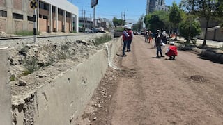 Arequipa: Obra de S/5.6 millones en torrentera El Chullo está incompleta y sin autorización de la ANA