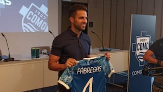Cesc Fábregas fichó por Como y también va por el ascenso, como Gianluca Lapadula