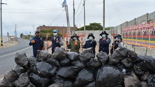 Ica: retiran más de una tonelada de residuos en campaña de limpieza en La Tierra Prometida
