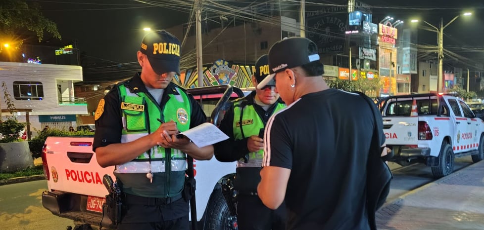 Acción policial se desplegó en Puente Piedra y Carabayllo durante el estado de emergencia. FOTO: ANDINA