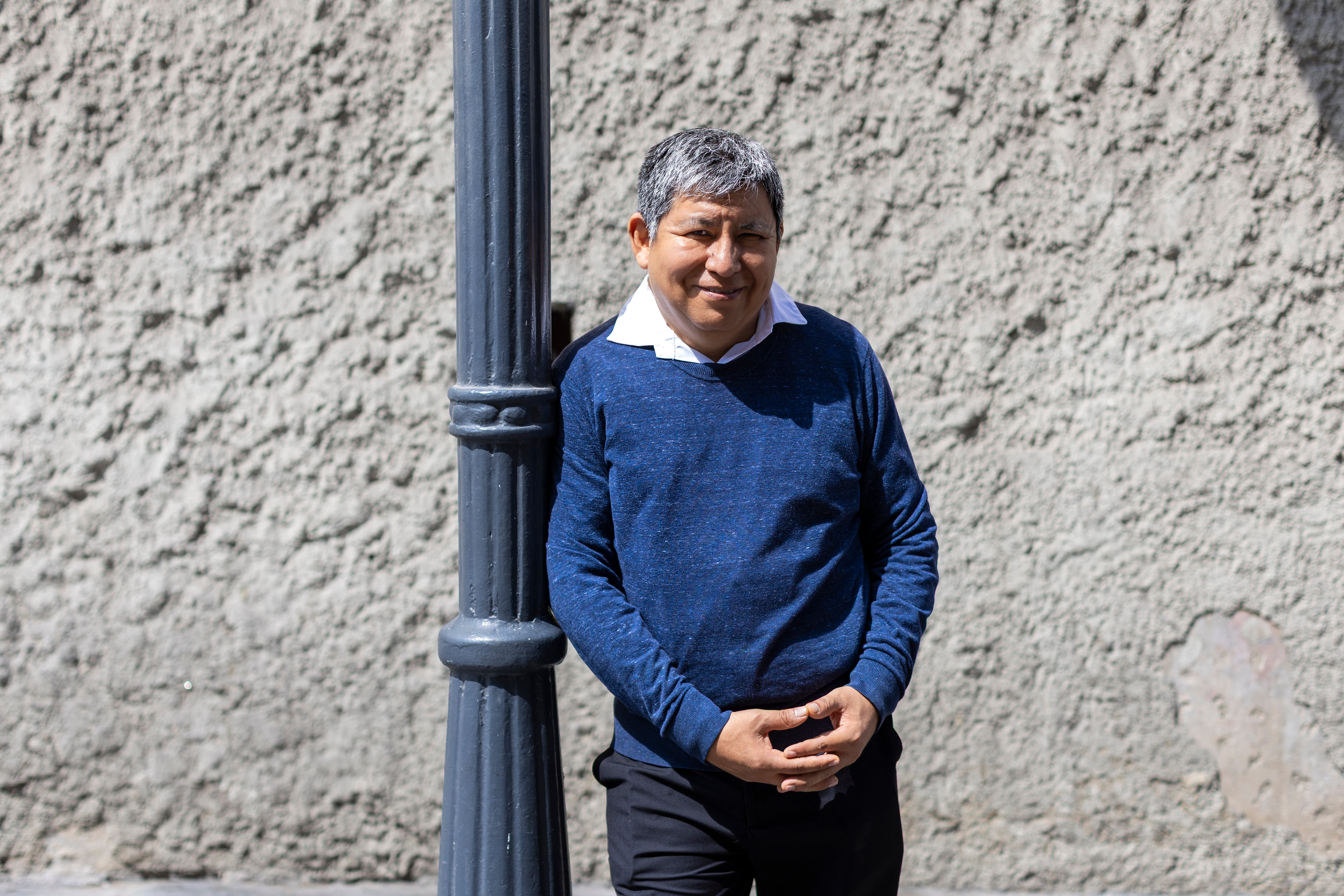 "Es un río de historias lo que hace Bryce en sus libros: contar historias de manera coloquial, se va por las ramas y a veces vuelve y continúa”. Fotos: Mario Zapata/GEC