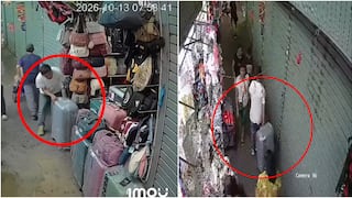 Chincha: comerciante denuncia robo de un juego de maletas en el mercado de abastos