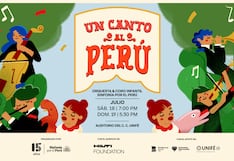 “Un canto al Perú”: Sinfonía por el Perú ofrecerá concierto por Fiestas Patrias en La Molina