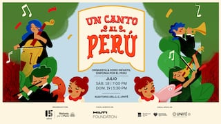 “Un canto al Perú”: Sinfonía por el Perú ofrecerá concierto por Fiestas Patrias en La Molina