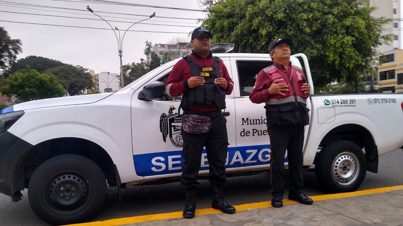 La comuna planea adquirir 103 serenos a pie, 38 serenos motorizados, entre otros. Foto: Municipalidad de Pueblo Libre